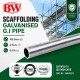 BW SFD Scaffolding Galvanised G.I Pipe 48.6MM (D) x 2.5MM (T) x 6.0M (L)