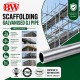 BW SFD Scaffolding Galvanised G.I Pipe 48.6MM (D) x 2.5MM (T) x 6.0M (L)