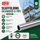 BW SFD Scaffolding Galvanised G.I Pipe 48.6MM (D) x 2.5MM (T) x 6.0M (L)