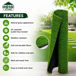 Home Store Artificial Landscape Turf Grass 20MM (PH) x 1M (W) x 5M (L)