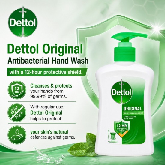 Dettol Original Antibacterial Hand Wash 250G