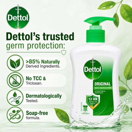 Dettol Original Antibacterial Hand Wash 250G