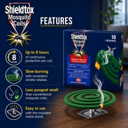 Shieldtox Mosquito Coils Lingkaran Nyamuk 10/20/30/50 Coils