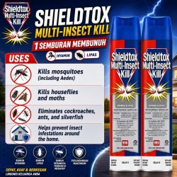 Shieldtox Multi-Insect Kill 525ML/720ML X 2 (TWIN PACK)