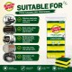 3M Scotch-Brite Tough Clean Scrub Sponge (4PACK / 5PACK) 75MM (W) x 75MM (L) x 30MM (H)