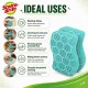 3M Scotch-Brite Scrub Dots Sponges 114MM (W) x 69MM (L) x 26MM (H) - (Value Pack 2) 3M Scotch-Brite Scrub Dots Sponges 114MM (W) x 69MM (L) x 26MM (H) - (Value Pack 2)