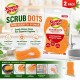 3M Scotch-Brite Scrub Dots Sponges 114MM (W) x 69MM (L) x 26MM (H) - (Value Pack 2) 3M Scotch-Brite Scrub Dots Sponges 114MM (W) x 69MM (L) x 26MM (H) - (Value Pack 2)