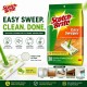 3M Scotch-Brite Easy Sweeper Dry Disposable Cleaning Cloth - (30 Sheets)