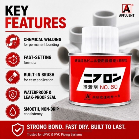 ZZZ Solvent Cement NO.60 - (100G / 500G)