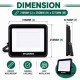 Sylvania 150W Start Eco LED Flood Light GN2 15,000LM - 3000K / 6500K Sylvania 150W Start Eco LED Flood Light GN2 15,000LM - 3000K / 6500K