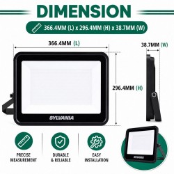 Sylvania 200W Start Eco LED Flood Light GN2 20,000LM - 3000K / 6500K