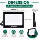 Sylvania 200W Start Eco LED Flood Light GN2 20,000LM - 3000K / 6500K