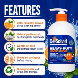De-Solv-It Heavy-Duty Hand Scrub 500ML
