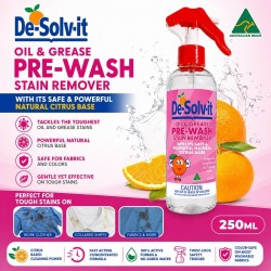 De-Solv-It Oil & Grease Pre-Wash Stain Remover 250ML