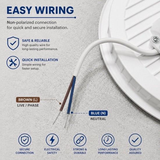 Cielo ''Light Me'' Ultra Slim LED Downlight 4" (6W) / 6" (12W) - 3000K / 4000K / 6000K Cielo ''Light Me'' Ultra Slim LED Downlight 4" (6W) / 6" (12W) - 3000K / 4000K / 6000K