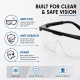 Selamat SG2020 (Clear) / SG2021 (Black) Safety Goggles Protective Eyewear UV400, Anti-Fog & Anti-Scratch Selamat SG2020 (Clear) / SG2021 (Black) Safety Goggles Protective Eyewear UV400, Anti-Fog & Anti-Scratch