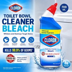 Clorox Toilet Bowl Cleaner Bleach 709ML - Rain Clean