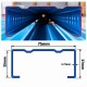 TH C-Section C-Channel #151 CQ Steel Blue Tinted 0.72MM (T) x 37MM x 75MM x 35MM x 6.0M (L) TH C-Section C-Channel #151 CQ Steel Blue Tinted 0.72MM (T) x 37MM x 75MM x 35MM x 6.0M (L)