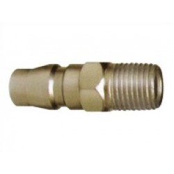 Duramax Pneumatic Steel Coupler Plug (Male Thread Connection) PM30 (3/8")
