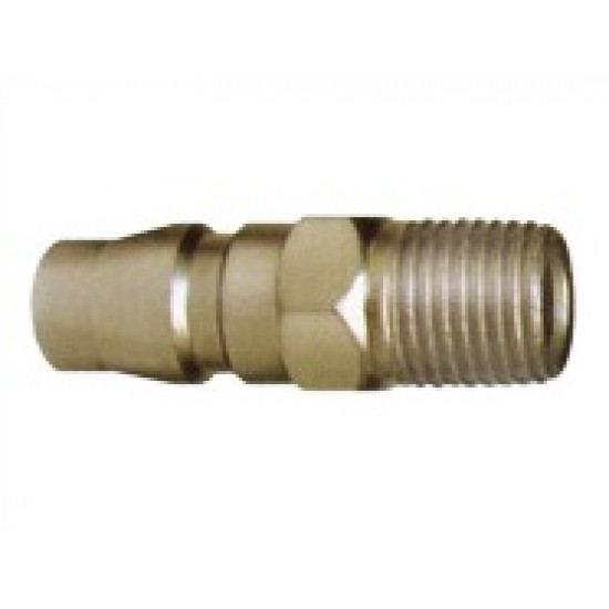 Duramax Pneumatic Steel Coupler Plug (Male Thread Connection) PM40 (1/2") Duramax Pneumatic Steel Coupler Plug (Male Thread Connection) PM40 (1/2")