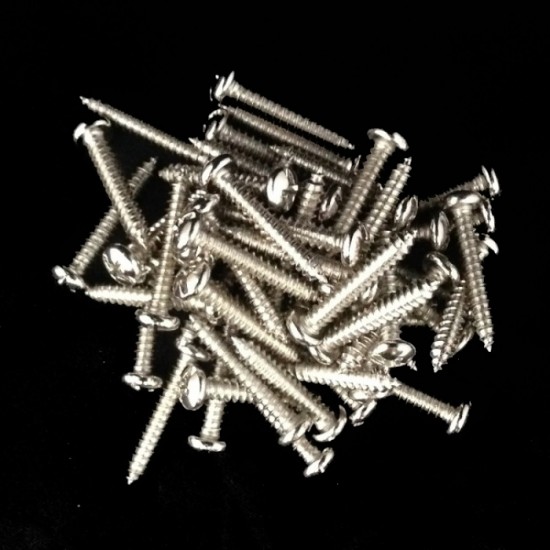 Combined Pan Head Tapping Screw #10 x 2" (50PCS/PKT)