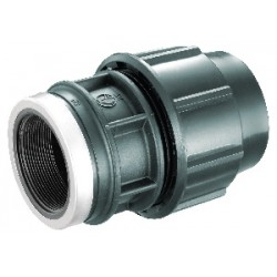 HDPE Poly Fittings Female Threaded Adaptor 50mm x1 1/2" HDPE Poly Fittings Female Threaded Adaptor 50mm x1 1/2"