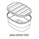 Mui Fatt SG300/400 PE Water Tank SEGI Open Top 400G 1550MM (DIA) x1190 (EH) x 1390MM (OH) (SQUARE) Mui Fatt SG300/400 PE Water Tank SEGI Open Top 400G 1550MM (DIA) x1190 (EH) x 1390MM (OH) (SQUARE)