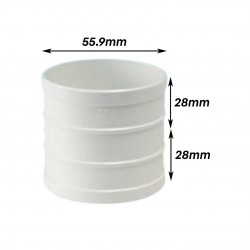 Bina Plastic UPVC Fittings Straight Coupling 2" 50MM