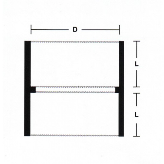 Bina Plastic UPVC Fittings Straight Coupling 2" 50MM