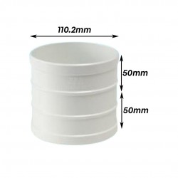 Bina Plastic UPVC Fittings Straight Coupling 4" 110MM