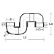 Bina Plastic UPVC Fittings S-Trap I/O 4" 110MM Bina Plastic UPVC Fittings S-Trap I/O 4" 110MM