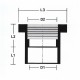 Bina Plastic UPVC Fittings P/T Socket 1 1/4" 32MM Bina Plastic UPVC Fittings P/T Socket 1 1/4" 32MM