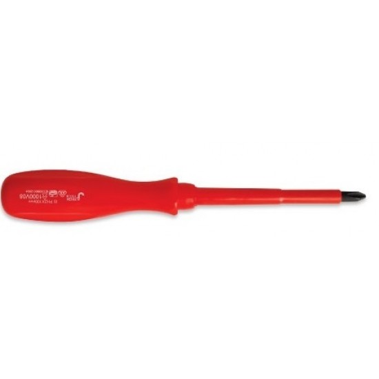 Jetech IS#0-75 Electrician Insulated Screwdriver 75mm Philips (+) Jetech IS#0-75 Electrician Insulated Screwdriver 75mm Philips (+)