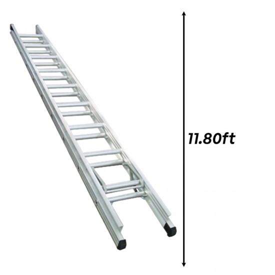 Everlas ED08DR Heavy Duty Double Extension Ladder 14 Steps 3598MM (11.80') Everlas ED08DR Heavy Duty Double Extension Ladder 14 Steps 3598MM (11.80')