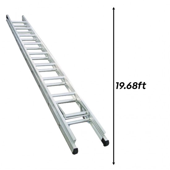 Everlas ED12DR Heavy Duty Double Extension Ladder 22 Steps 5998MM (19.68') Everlas ED12DR Heavy Duty Double Extension Ladder 22 Steps 5998MM (19.68')