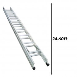 Everlas ED15DR Heavy Duty Double Extension Ladder 28 Steps 7498MM (24.60')