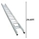 Everlas ED15DR Heavy Duty Double Extension Ladder 28 Steps 7498MM (24.60') Everlas ED15DR Heavy Duty Double Extension Ladder 28 Steps 7498MM (24.60')