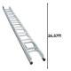 Everlas ED16DR Heavy Duty Double Extension Ladder 30 Steps 9098MM (26.57') Everlas ED16DR Heavy Duty Double Extension Ladder 30 Steps 9098MM (26.57')