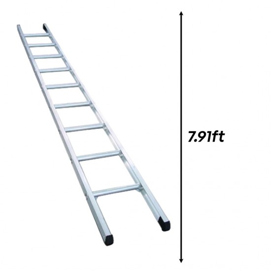 Everlas ES08DR Heavy Duty Single Pole Ladder 7 Rung 2411MM (7.91') Everlas ES08DR Heavy Duty Single Pole Ladder 7 Rung 2411MM (7.91')