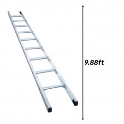 Everlas ES10DR Heavy Duty Single Pole Ladder 9 Rung 3011MM (9.88')