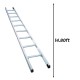 Everlas ES15DR Heavy Duty Single Pole Ladder 14 Rung 4511MM (14.80') Everlas ES15DR Heavy Duty Single Pole Ladder 14 Rung 4511MM (14.80')