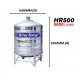 King Kong HR500 Vertical Round Bottom With Stand Stainless Steel Water Tank 5000L/1100G