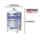 King Kong HR1500 Vertical Round Bottom With Stand Stainless Steel Water Tank 15000L/3300G