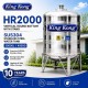 King Kong HR2000 Vertical Round Bottom With Stand Stainless Steel Water Tank 20000L/4500G King Kong HR2000 Vertical Round Bottom With Stand Stainless Steel Water Tank 20000L/4500G