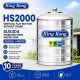 King Kong HS2000 Vertical Flat Bottom Without Stand Stainless Steel Water Tank 20000L/4500G King Kong HS2000 Vertical Flat Bottom Without Stand Stainless Steel Water Tank 20000L/4500G
