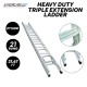 Everlas ET10DR Heavy Duty Triple Extension Ladder 21 Rung 6606MM (21.67')