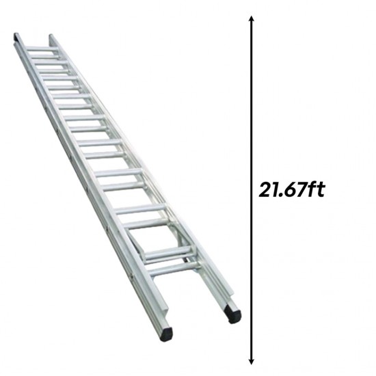 Everlas ET10DR Heavy Duty Triple Extension Ladder 21 Rung 6606MM (21.67')