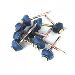 Ace Brand Rubber Head Twisted Roofing Nail 2" Blue (80PCS/PKT)