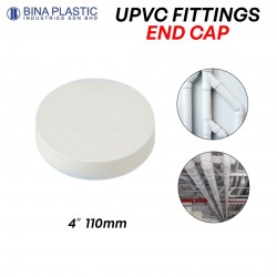 Bina Plastic UPVC Fittings End Cap 4" 110MM