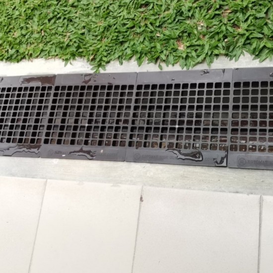Koyomat 9'' x 12'' Heavy Duty Drain Cover Brown Penutup Longkang